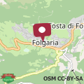 Mappa Appartamento con Terrazzo Panoramico vicino al Centro di Folgaria