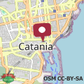 Map Appartamento con tetti affrescati a Catania centro