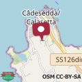 Map Appartamento con veranda vista mare in loc. Le Saline a Calasetta C100