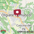Mappa Appartamento con vista su Brunate