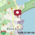 Map Appartamento in Poggio Pertuso - vista baia di Cala Galera vicino alla Feniglia - Porto Ercole