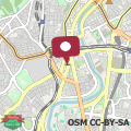 Mapa Appartamento con Wifi vicino stazione Trastevere