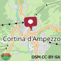 Karte APPARTAMENTO CORTINA 1956