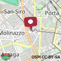 Map Appartamento De angeli, vicino a Fiera, Duomo, San Siro