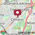 Mapa Appartamento dei limoni cimiano metro