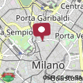 Mappa Appartamento di design a Brera AC, Wi-Fi e lusso