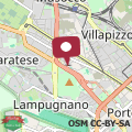 Map Appartamento di Lusso con Terrazza, Wi-Fi, Parcheggio Privato Gratuito e Area CoWorking a Milano, vicino CityLife e San Siro