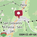 Mapa appartamento di via Meida