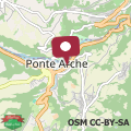 Map Appartamento Dona Comano Terme