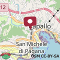 Map Appartamento elegante - Rapallo