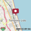 Mappa Appartamento estivo Tortoreto Lido prima fila