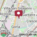 Mapa appartamento famigliare Milano