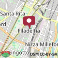 Map Appartamento Filadelfia - STADIO & PALA OLIMPICO INALPI ARENA