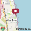 Mapa Appartamento fronte mare a Villa Rosa (TE)