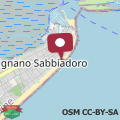 Mappa Appartamento fronte mare con terrazzo e parcheggio privato