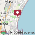 Mapa Appartamento fronte mare Fondachello