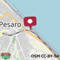 Mapa Appartamento fronte mare Pesaro