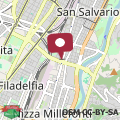 Mapa Appartamento fronte Molinette