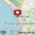 Mapa Appartamento fronte spiaggia Lido