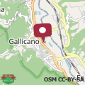 Map Appartamento Gallicano - La Tana