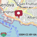 Mappa Appartamento a Genova con parcheggio privato a due passi dal mare