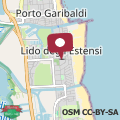 Map Appartamento Girasole Lido degli Estensi