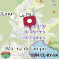 Mapa Appartamento Golfo di Campo
