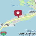 Map Appartamento grazioso e confortevole a Orbetello (GR)