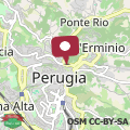 Mappa Appartamento grazioso in centro storico a Perugia