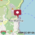 Mapa Appartamento Il Sasso a Rio Marina