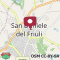 Map Appartamento in centro a San Daniele del Friuli