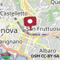 Mappa Appartamento in centro arredato con stile con parcheggio riservato
