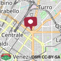 Mapa Appartamento in Piazzale Loreto