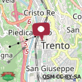 Mapa Appartamento in pieno centro a Trento