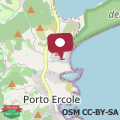 Map Appartamento in Poggio Pertuso - vista baia di Cala Galera vicino alla Feniglia - Porto Ercole