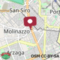 Mappa Appartamento in zona De Angeli, Milano