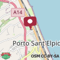 Mappa Appartamento in zona tranquilla a 400m dal mare