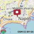 Mapa Appartamento incantevole a Chiaia