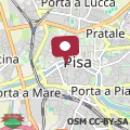 Map Appartamento incantevole a Pisa