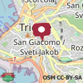 Mappa Appartamento incantevole a Trieste