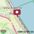 Map Appartamento incantevole con piscina fronte mare