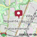 Mapa Appartamento indipendente in Bicocca