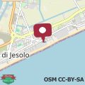 Mapa Appartamento Jesolo 50 mt dalla spiaggia zona centrale Vicinanze Piazza Marconi