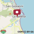 Map Appartamento La Caletta