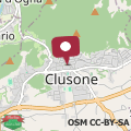 Mapa Appartamento La Corte, Clusone Ospitar