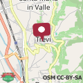 Mapa Appartamento La Corte di Trevi