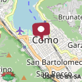 Map Appartamento La Dama alla Finestra in centro Como