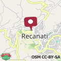 Map Appartamento La Fisarmonica Recanati