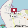 Map Appartamento La Loggetta a pochi metri dalla spiaggia di San Vito Lo Capo