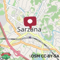 Mappa Appartamento La Pieve, Sarzana Centro